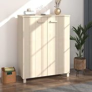 vidaXL Shoe Cabinet 4-Tier Shoe Organizer Storage with Drawer Hall Cabinet-6