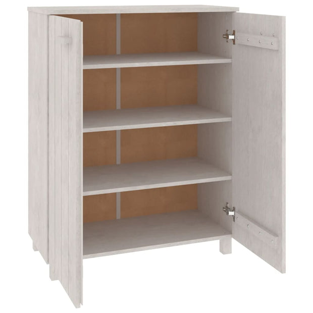 vidaXL Shoe Cabinet 4-Tier Shoe Organizer Storage with Drawer Hall Cabinet-4