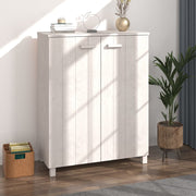 vidaXL Shoe Cabinet 4-Tier Shoe Organizer Storage with Drawer Hall Cabinet-2