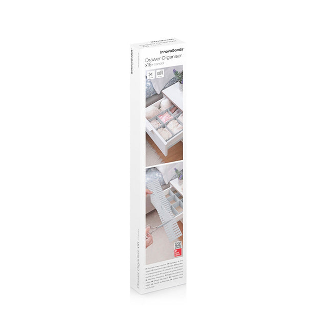 Adjustable Drawer Organiser Condor InnovaGoods 16 Units-1