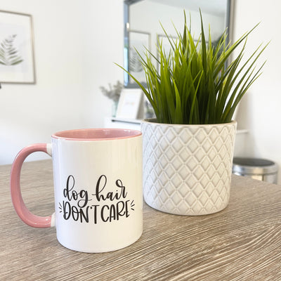 Dog Hair Dont Care Dog Mom Mug-0
